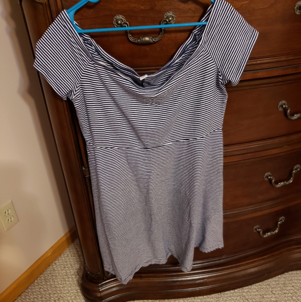 Off the shoulder dress